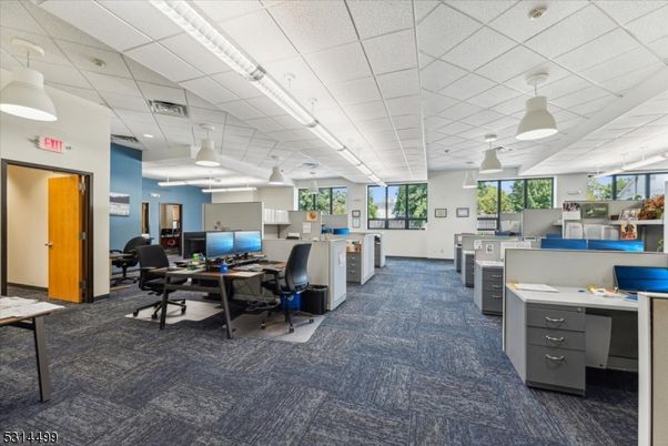 Home Office, Interior, Pendant Lights, Recessed Lighting