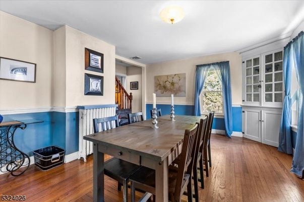 Dining room, Interior, Wood Texture Flooring
