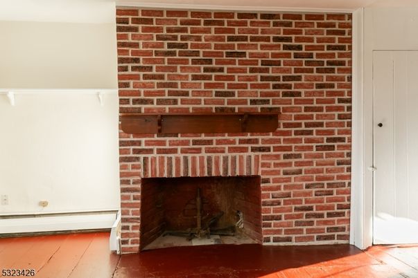 Fireplace, Interior, Stone Walls