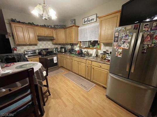 Interior, Kitchen, Pendant Lights, Wood Texture Flooring