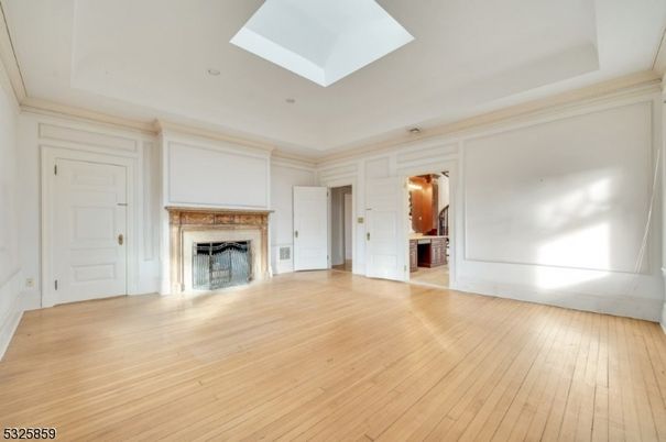 Empty room, Fireplace, Interior, Wood Texture Flooring