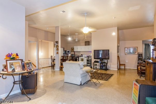 Interior, Kitchen, Living room, Pendant Lights