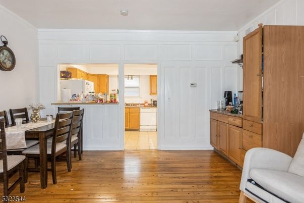 Dining room, Interior, Kitchen, Wood Texture Flooring
