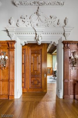 Chandelier, Interior, Piano, Wood Texture Flooring