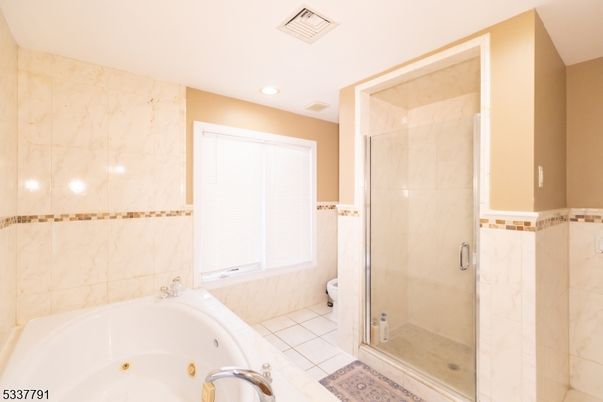 Bathroom, Glass Shower, Interior, Marble Walls, Recessed Lighting