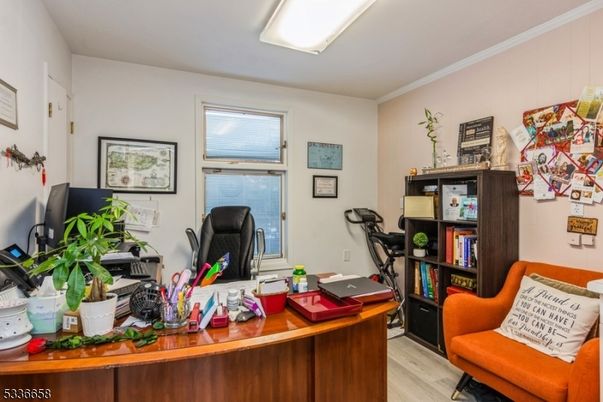 Fitness Equipment, Home Office, Interior, Wood Texture Flooring