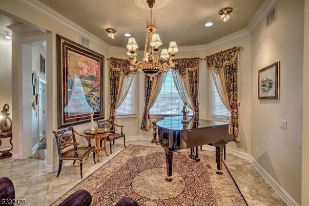 Chandelier, Interior, Recessed Lighting