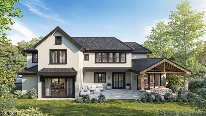 Backyard, Exterior, Facade, Farmhouse