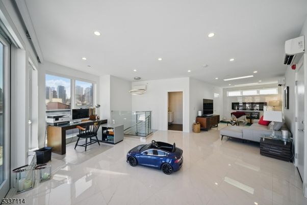 Home Office, Interior, Living room, Recessed Lighting