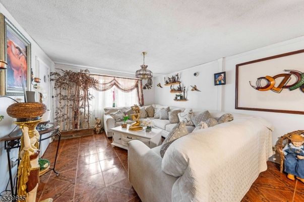 Chandelier, Interior, Living room, Wood Texture Flooring