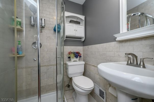 Bathroom, Glass Shower, Interior, Stone Walls