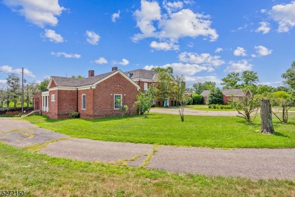 Backyard, Exterior, Facade, Brick Facade, None