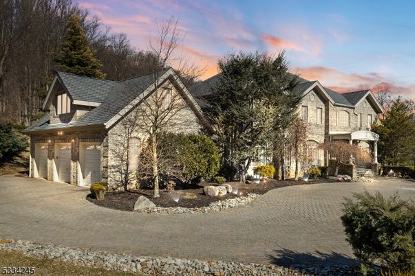 Attached, Exterior, Facade, Brick Facade, Tudor Revival