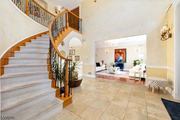 Chandelier, Interior, Recessed Lighting