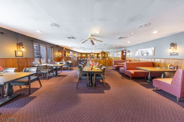 Dining room, Interior, Living room, Recessed Lighting