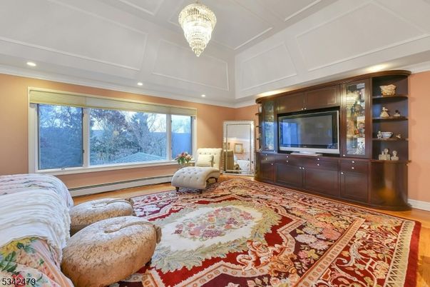 Chandelier, Interior, Recessed Lighting, Wood Texture Flooring