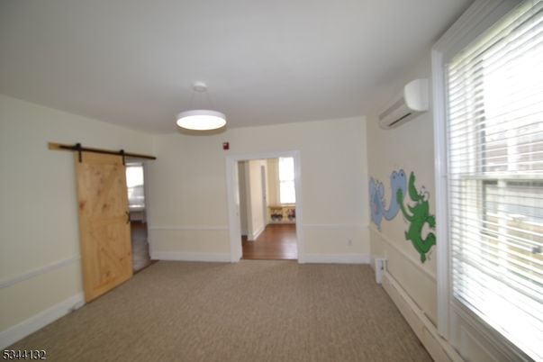 Empty room, Interior, Pendant Lights, Wood Texture Flooring