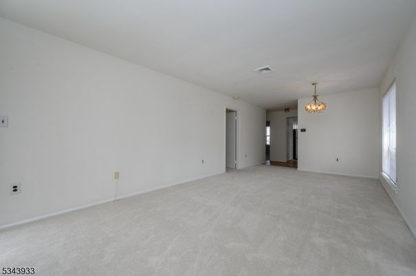 Chandelier, Empty room, Interior