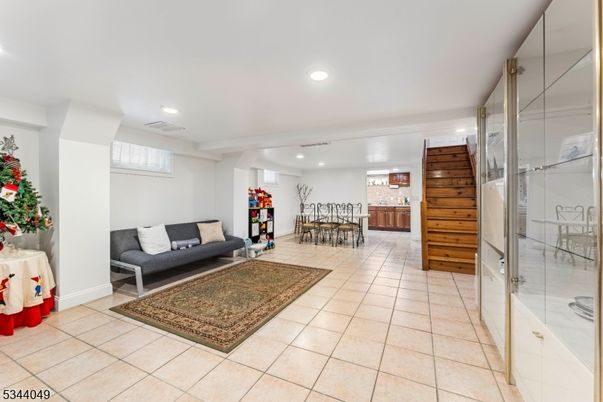Dining room, Interior, Recessed Lighting