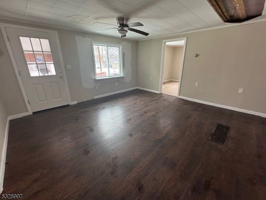 Empty room, Interior, Wood Texture Flooring