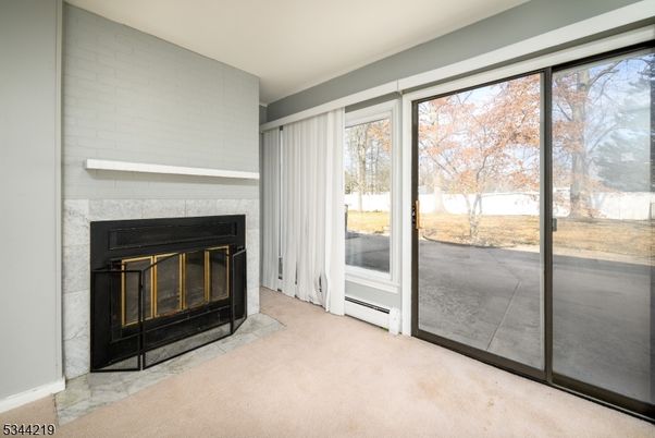 Empty room, Fireplace, Interior