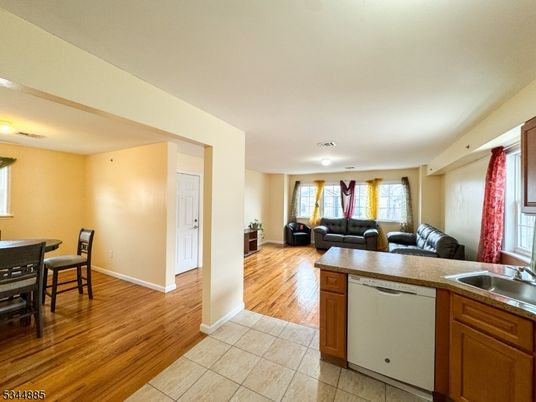 Dining room, Interior, Kitchen, Living room, Wood Texture Flooring