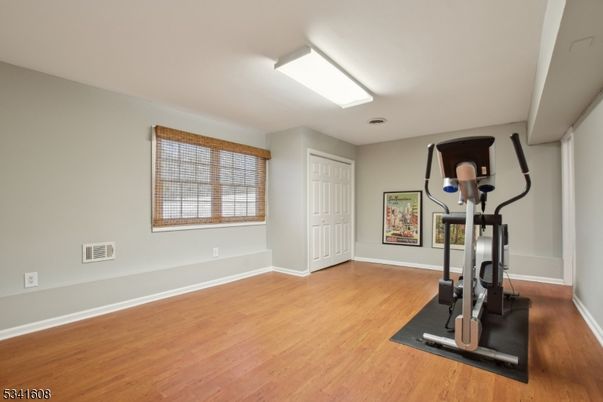 Fitness Equipment, Interior, Wood Texture Flooring