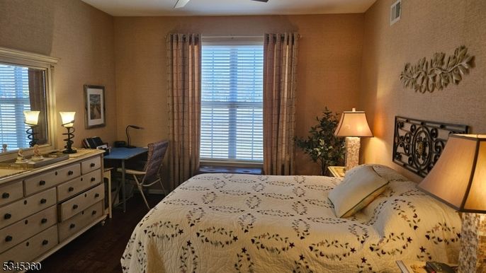 Bedroom, Home Office, Interior, Wood Texture Flooring