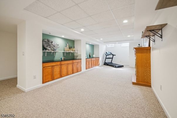 Fitness Equipment, Interior, Recessed Lighting