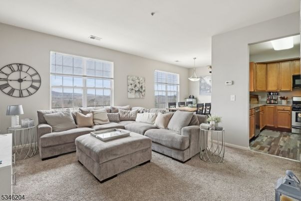 Dining room, Interior, Kitchen, Living room, Pendant Lights