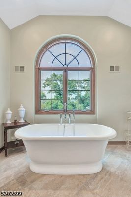 Bathroom, Free Standing Baths, Interior, Recessed Lighting