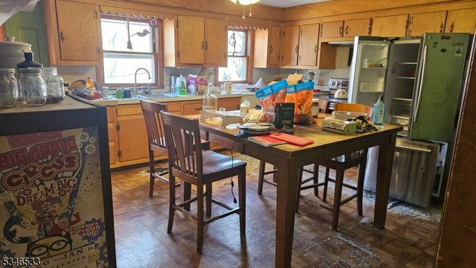 Dining room, Interior, Kitchen
