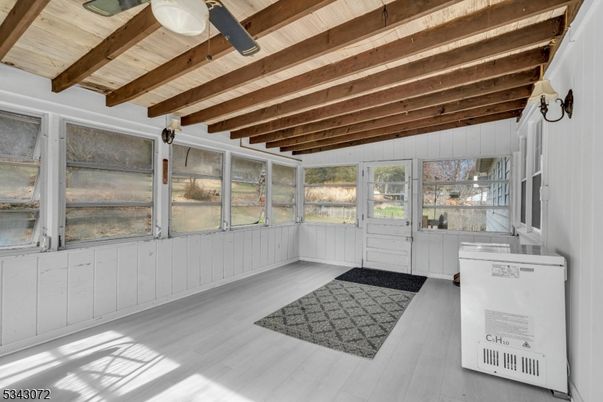 Interior, Sun Room, Wooden Beams, Wooden Ceilings, Wood Texture Flooring