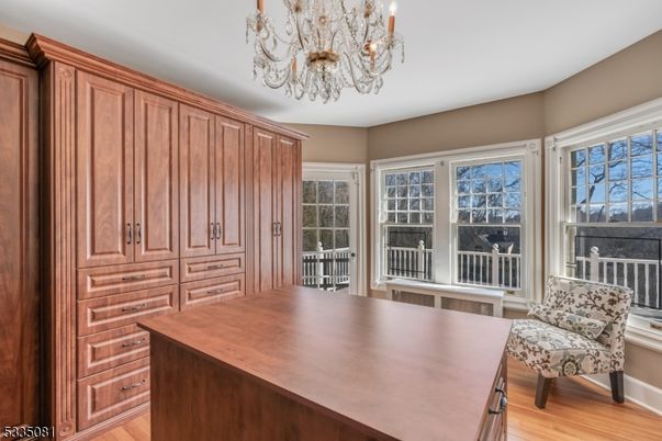 Chandelier, Interior, Wood Texture Flooring