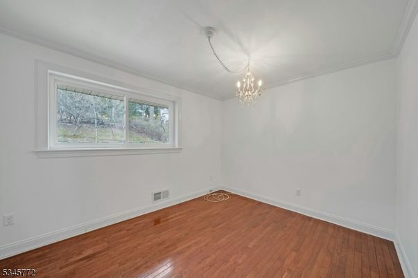 Chandelier, Empty room, Interior, Wood Texture Flooring