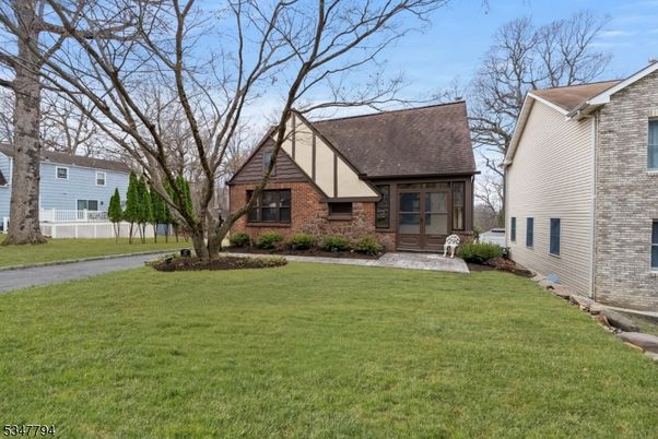Backyard, Exterior, Facade, Brick Facade, Tudor Revival