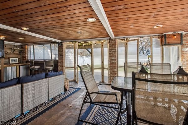 Interior, Recessed Lighting, Wooden Ceilings