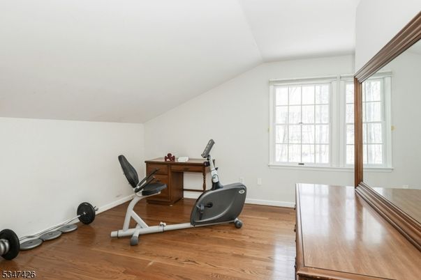 Fitness Equipment, Home Office, Interior, Wood Texture Flooring