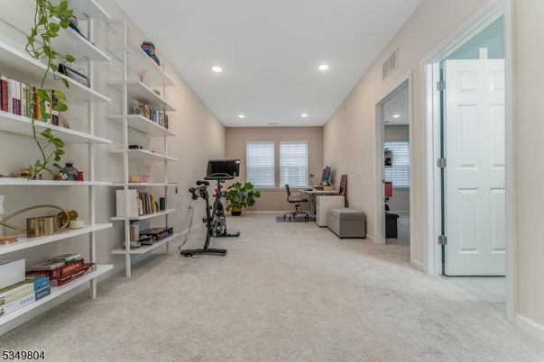 Fitness Equipment, Home Office, Interior, Recessed Lighting