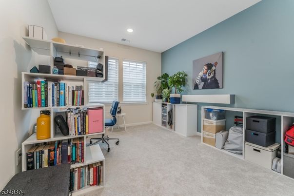 Home Office, Interior, Recessed Lighting