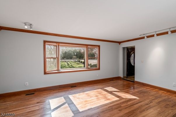 Empty room, Interior, Wood Texture Flooring