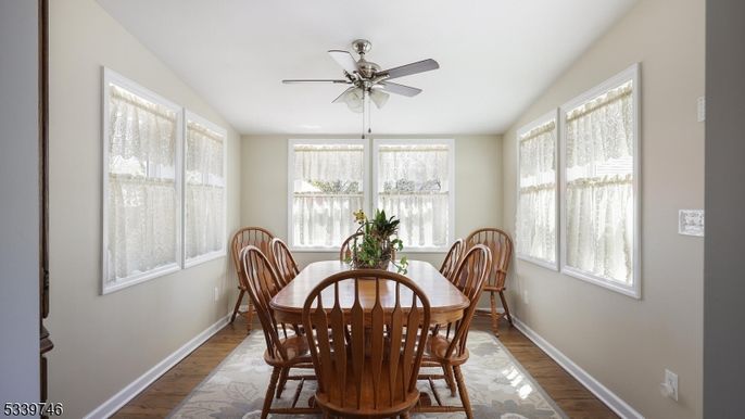 Dining room, Interior, Wood Texture Flooring