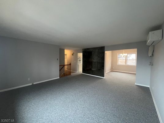 Empty room, Fireplace, Interior