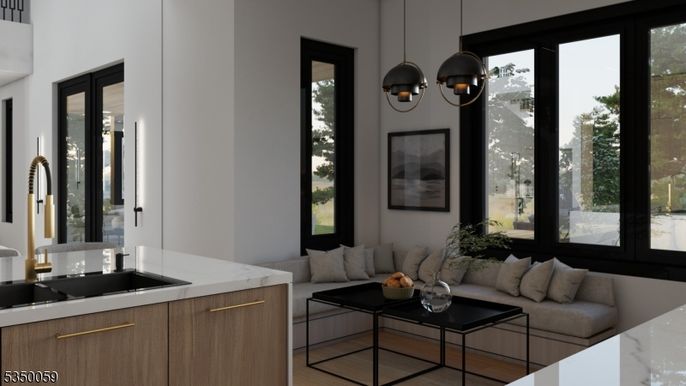 Interior, Living room, Pendant Lights