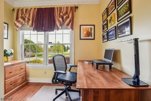 Home Office, Interior, Wood Texture Flooring