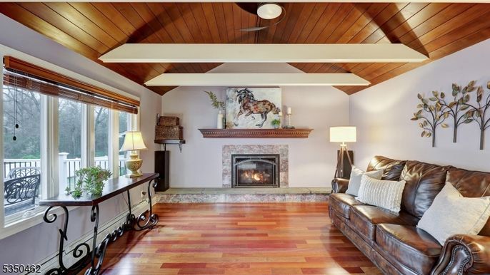 Fireplace, Interior, Wooden Ceilings, Wood Texture Flooring