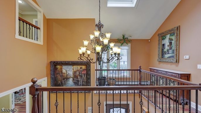 Chandelier, Interior
