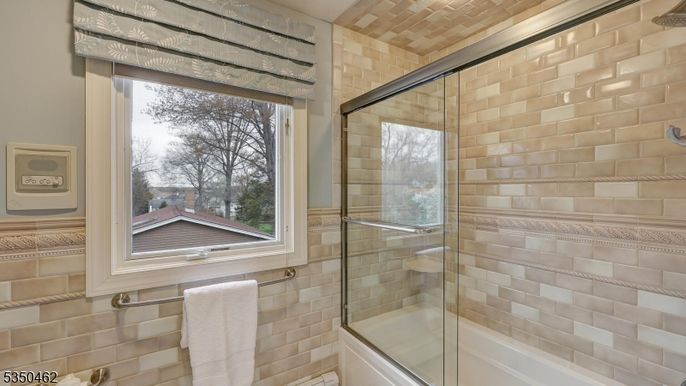 Bathroom, Glass Shower, Interior, Stone Walls