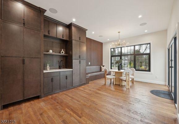 Interior, Pendant Lights, Recessed Lighting, Wood Texture Flooring