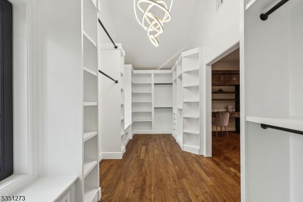 Interior, Pendant Lights, Walk-in Closets, Wood Texture Flooring